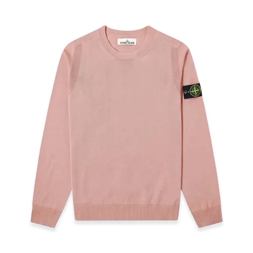 Stone Island 504B2 Crewneck Knit - 21SS "Rose Pink"