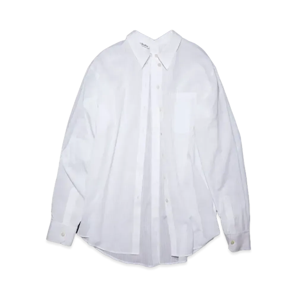 Acne Studios Striped Button-Up Shirt "White"