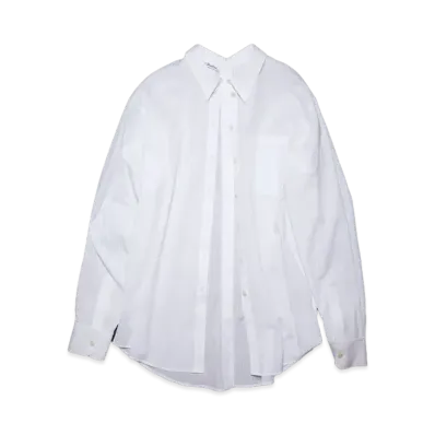 Acne Studios Striped Button-Up Shirt "White"