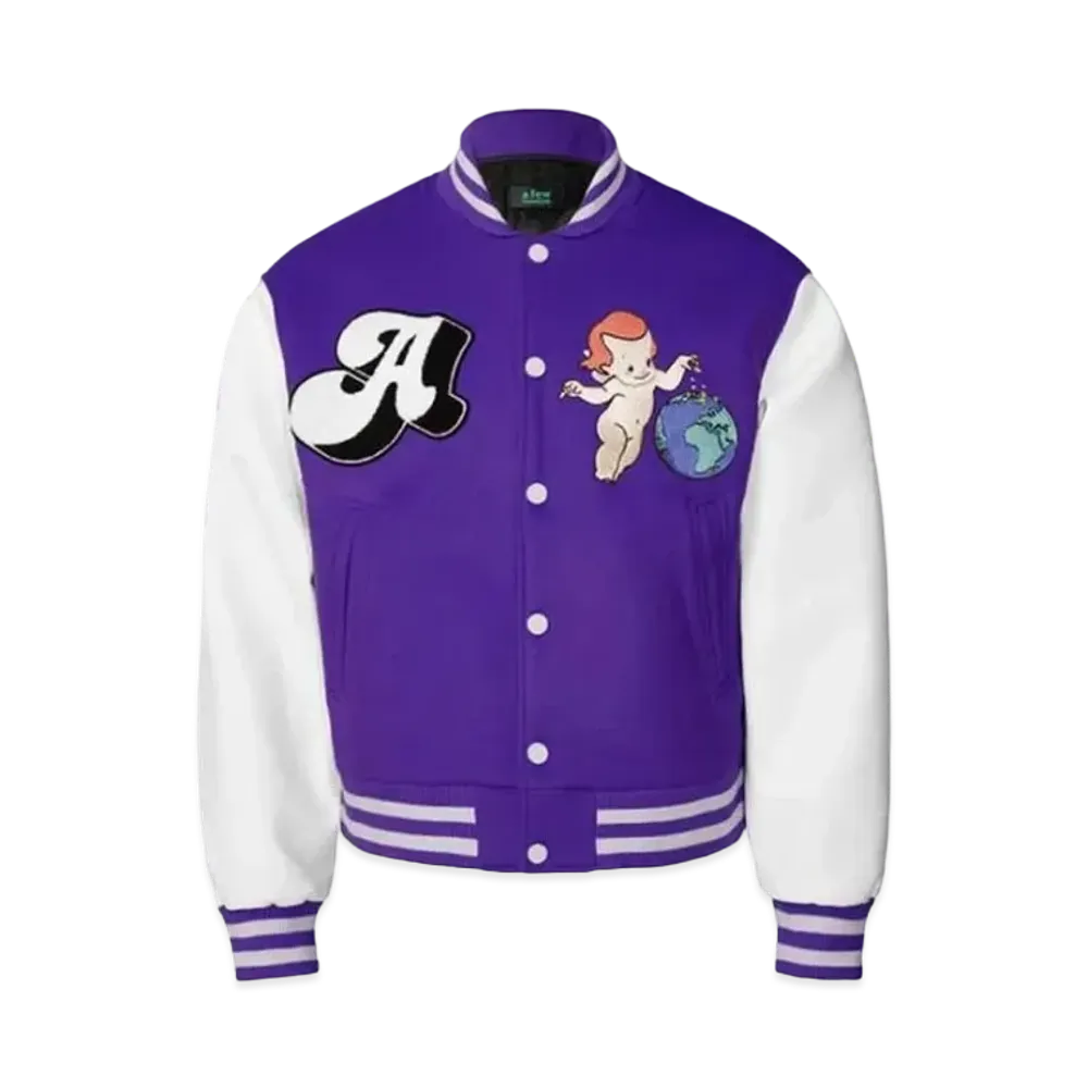 A FEW GOOD KIDS Good Kids Stadium Jacket "Purple"