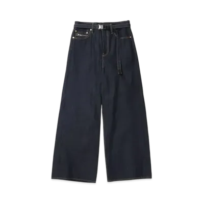sacai Wide Denim Pants "Indigo"