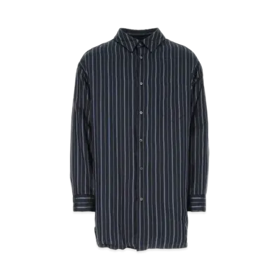 Maison Margiela Striped Padded Coat