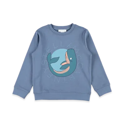 STELLA McCARTNEY Kids Sweatshirt "Blue"