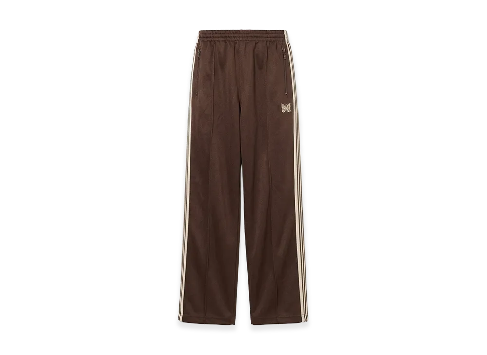 NEEDLES x STUDIOUS Track Pant - Poly Smooth "Brown"