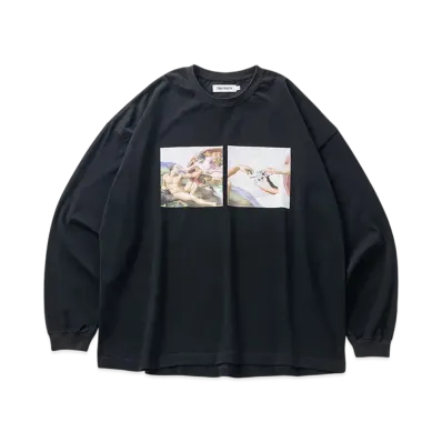 TIGHTBOOTH Pass The Pie L/S T-Shirt "Black"