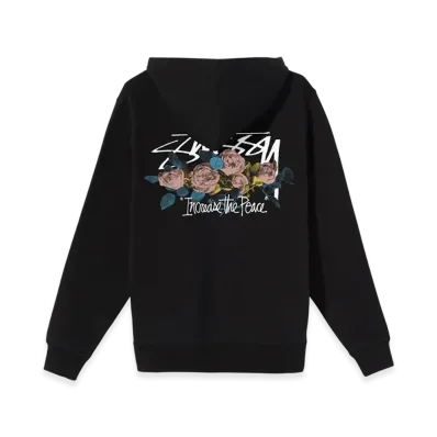 Stussy ITP Roses Hood "Black"