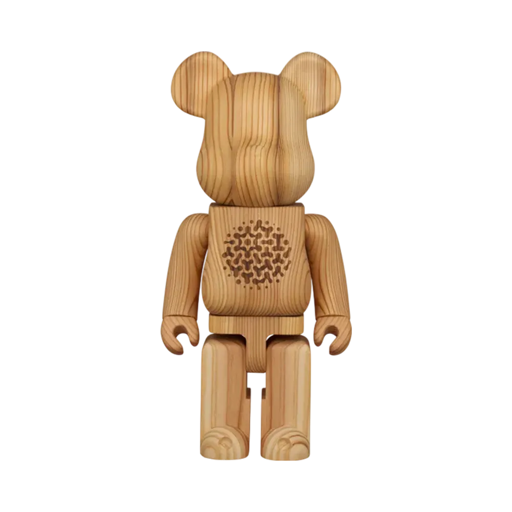 MEDICOM TOY "BEARBRICK" Japan Pavilion Cedar Wood 400% 2025 Japan International Expo (Osaka/Kansai Expo)