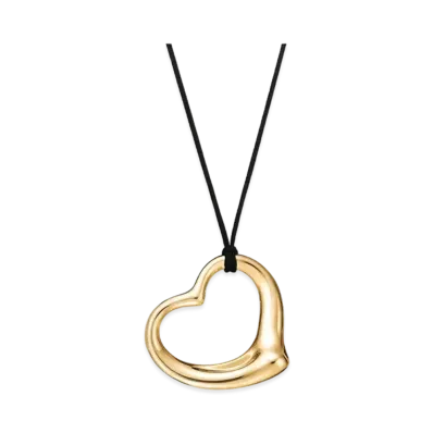 Tiffany & Co. Elsa Peretti Open Heart Pendant 18K "Gold"