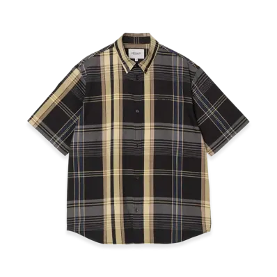 Carhartt WIP S/S Roslin Shirt "Roslin Check Black/Black"
