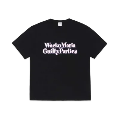 WACKO MARIA Washed Heavy Weight T-shirt "Black"