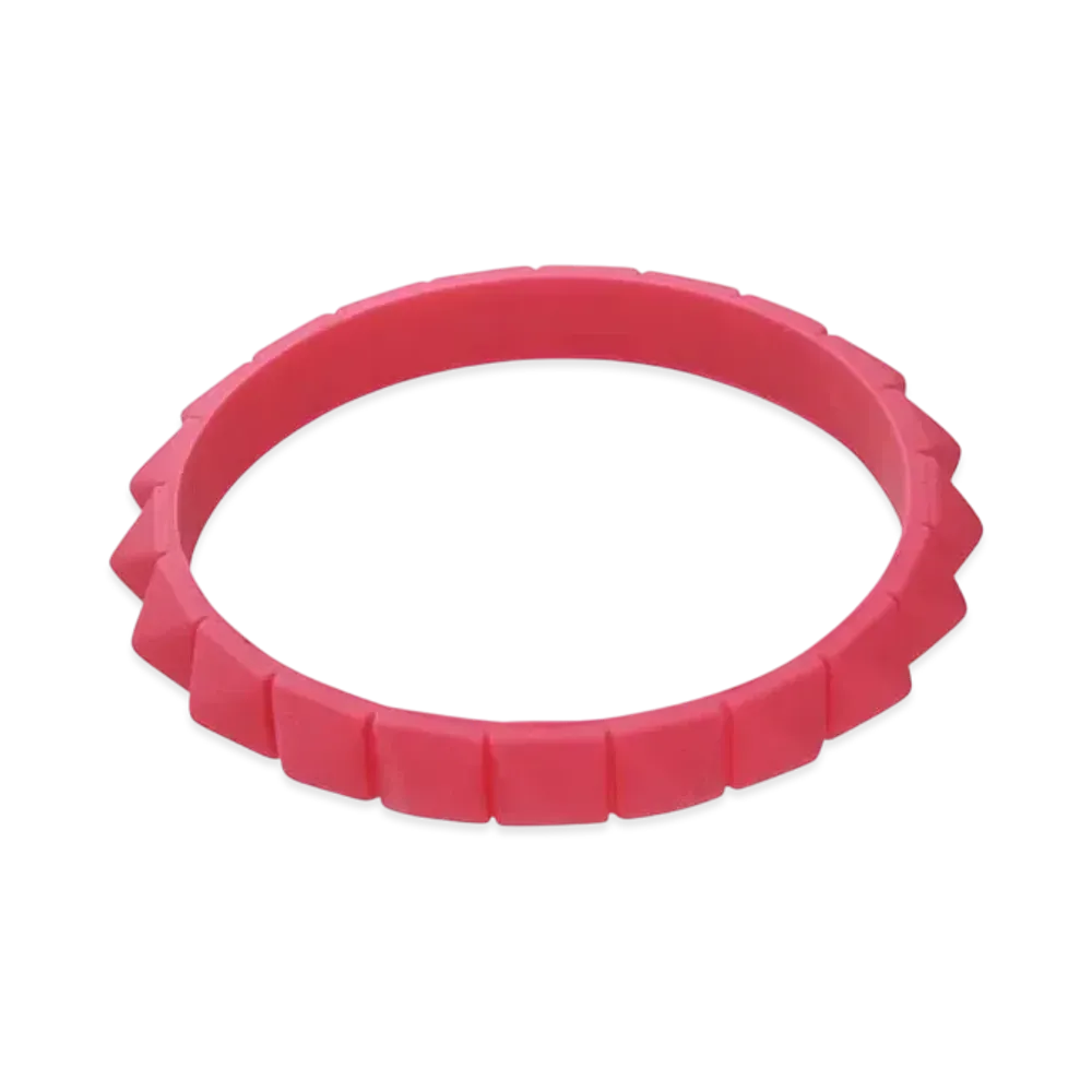 HYSTERIC GLAMOUR Silicon Stud Bangle "Pink"