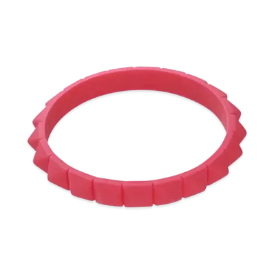 HYSTERIC GLAMOUR Silicon Stud Bangle "Pink"