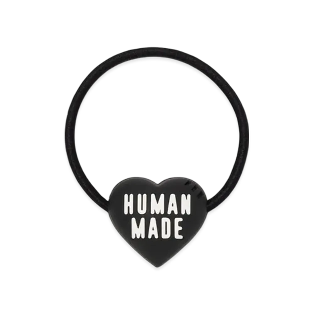 HUMAN MADE Heart Rubber Band "Black"