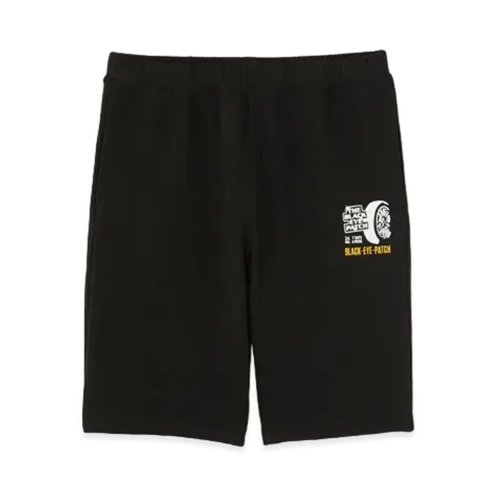 BlackEyePatch x H&M AUTO COLLECTION SHORT JOGGER PANTS "Black"