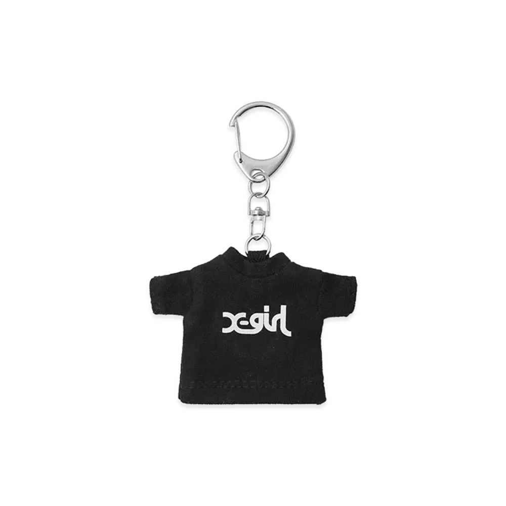 X-Girl Women's Mills Logo Tee Keychain "Black"