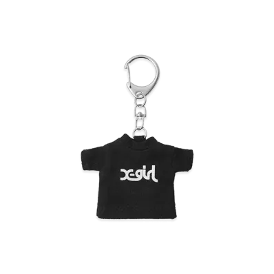 X-Girl Women's Mills Logo Tee Keychain "Black"