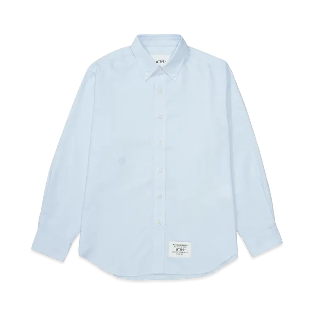 WTAPS BD LS 02 / LS / CTPL. Oxford. RF "Blue"