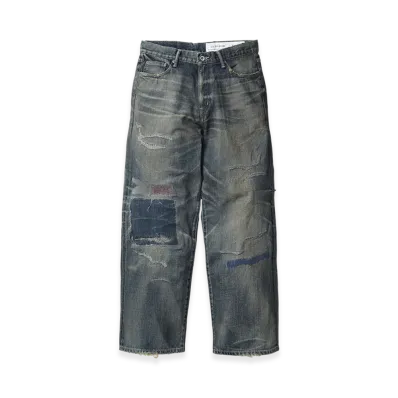 NEIGHBORHOOD Savage Denim DP Wide Pants "Indigo"