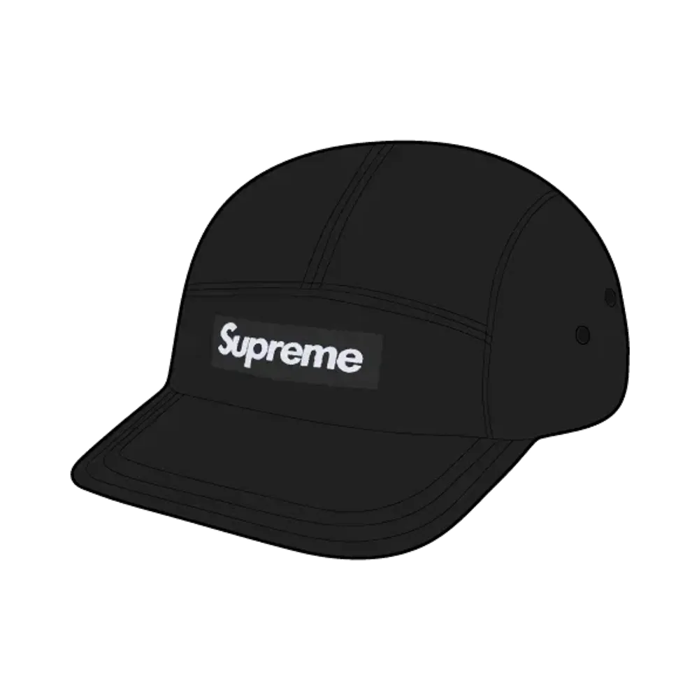 Supreme Wool Camp Cap "Black" (25FW)