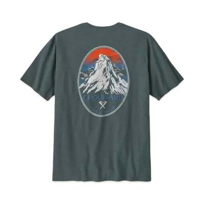 Patagonia Men's Chouinard Crest Pocket Responsibili Tee "Nouveau Green"