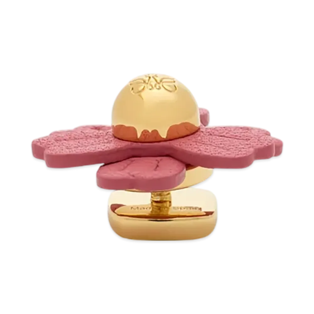 LOEWE Flower Pin "Pink"