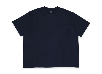 Graphpaper S/S Oversized Pocket Tee "Navy"