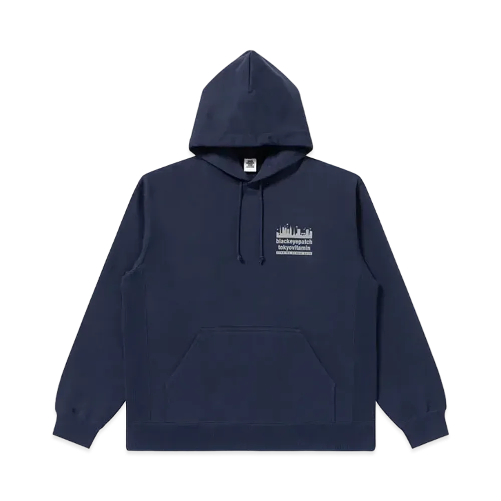BlackEyePatch x tokyovitamin Hoodie "Navy"