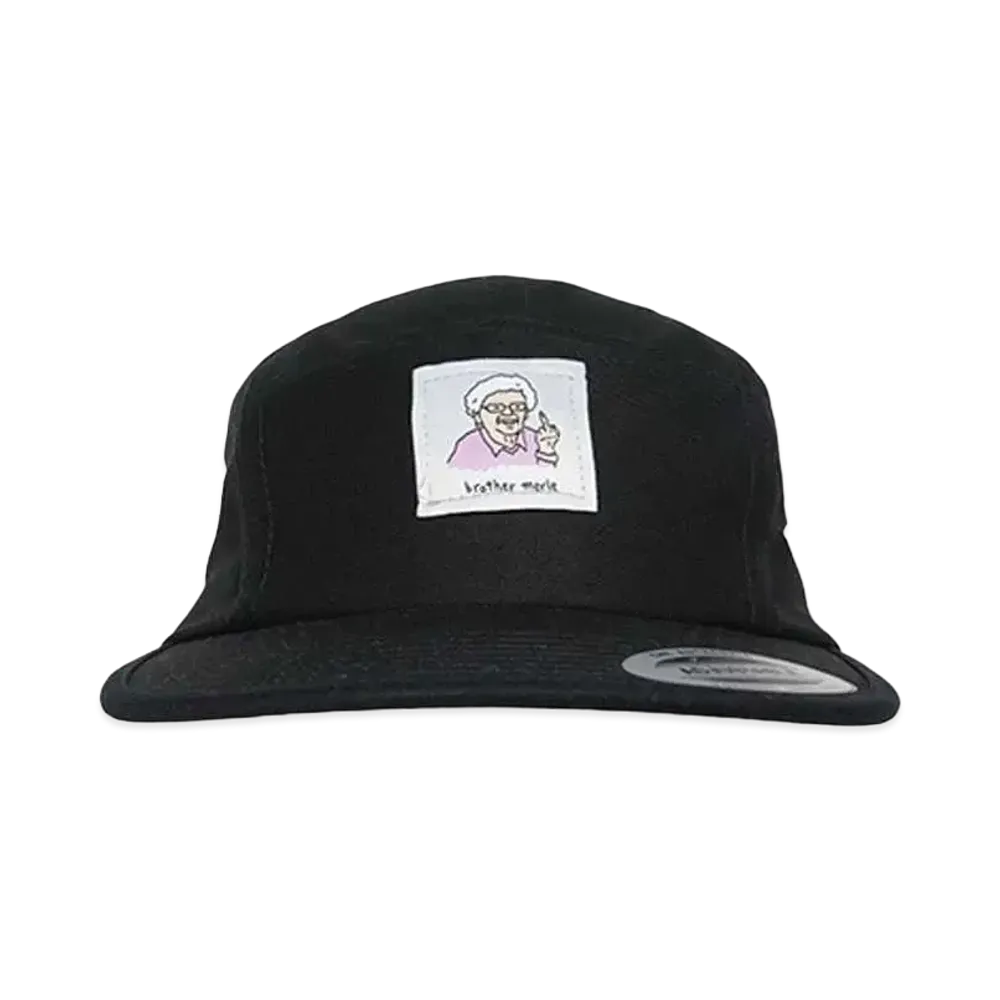 BROTHER MERLE Men's Camper Hat - Betty "BLACK"