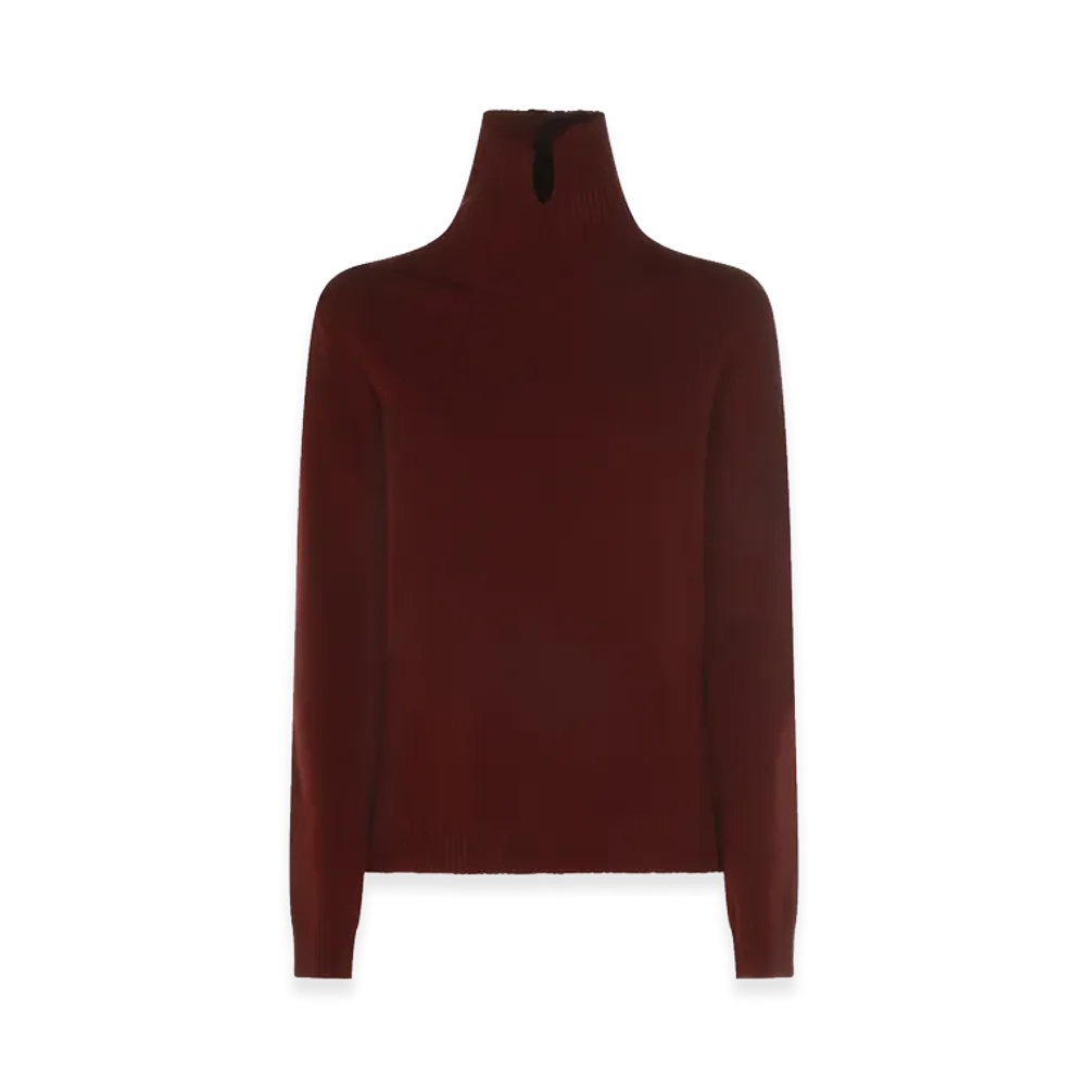 Jil Sander Women's Sweaters "Bordeaux"