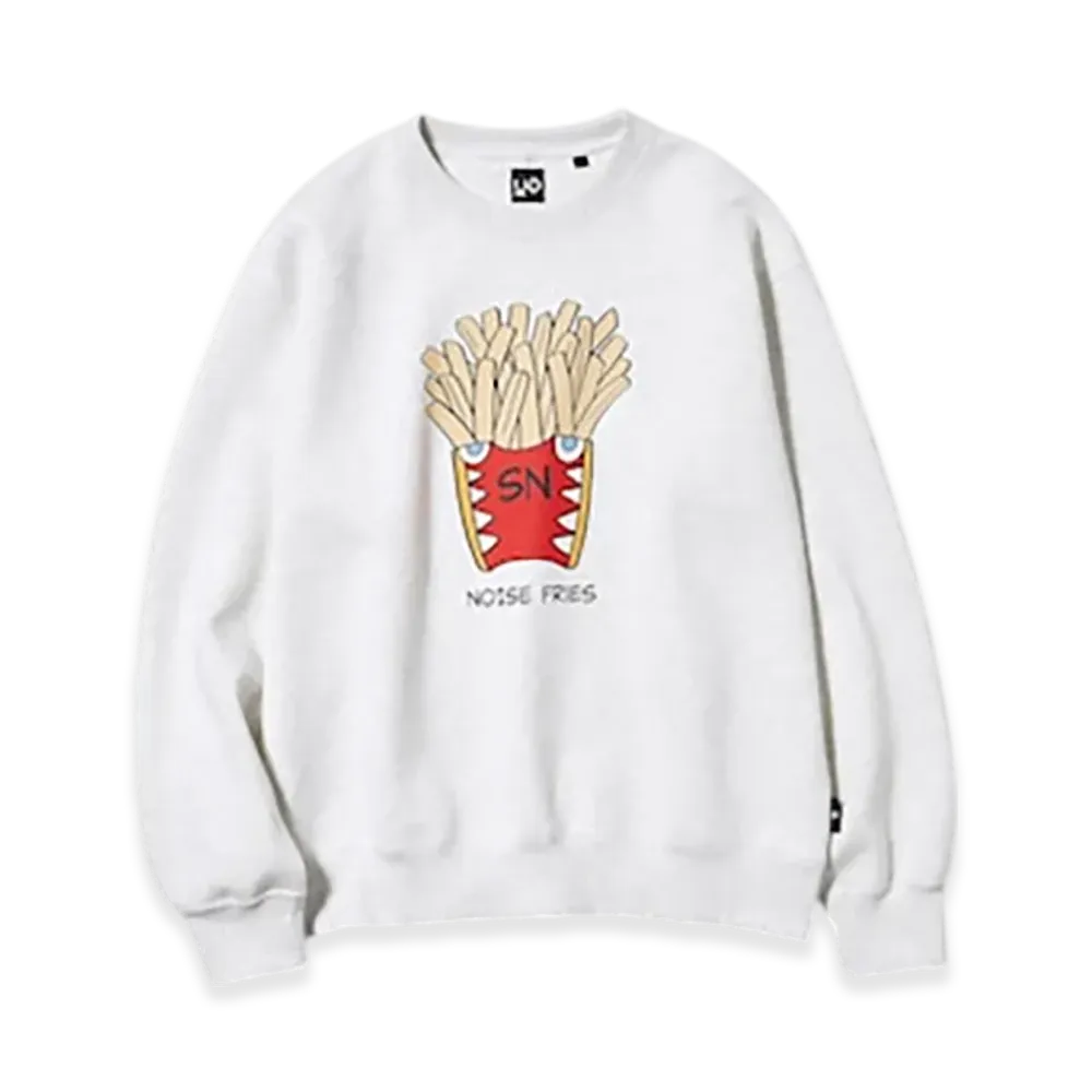 GU x UNDERCOVER Heavyweight Sweat Pullover 2 "Light Gray"
