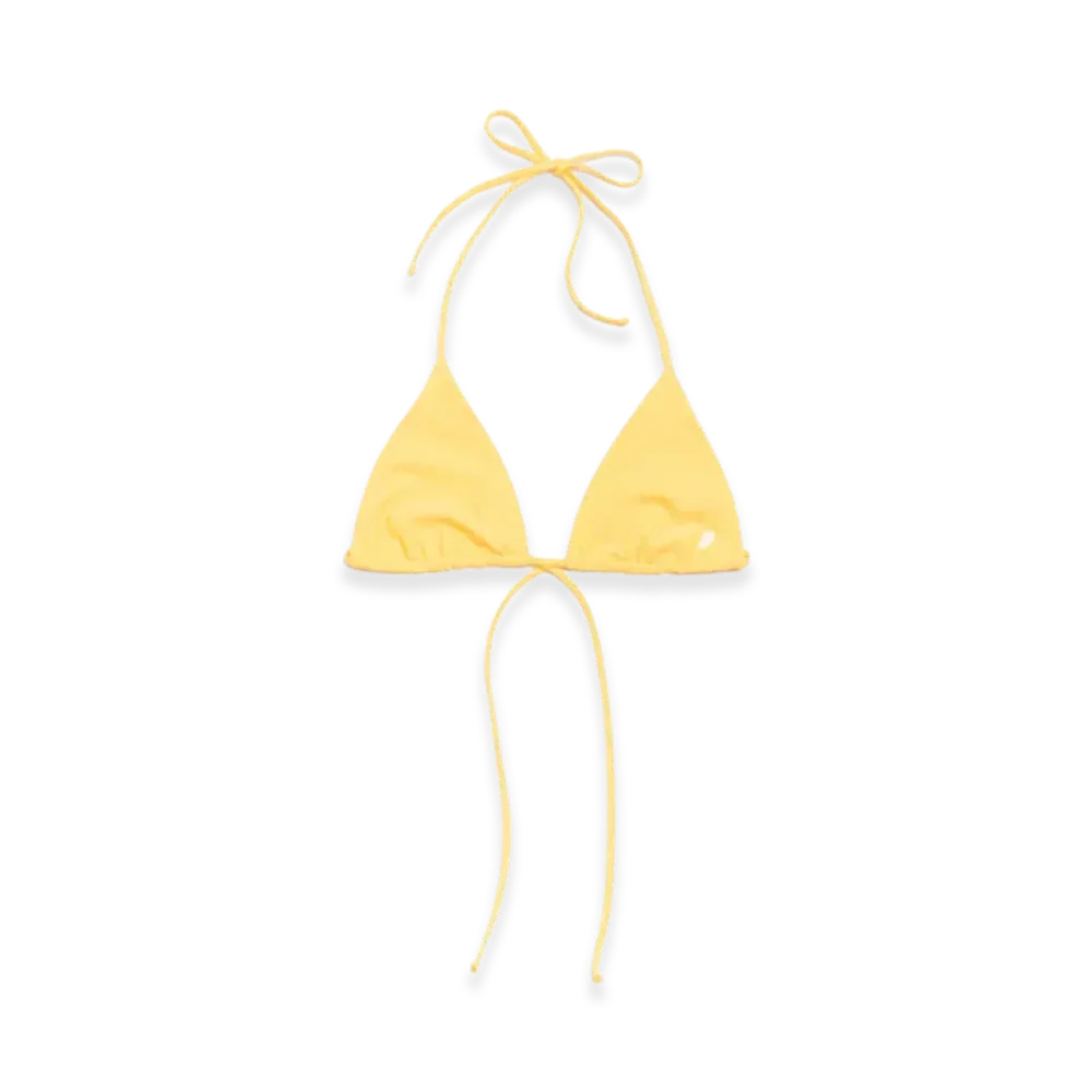 Stussy Women's Triangle Bikini Top "Orange"