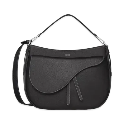 Dior Saddle Soft Bag Grained Calfskin "Black"