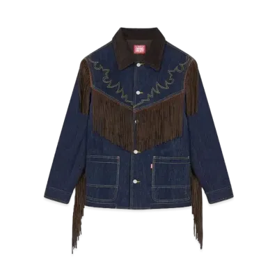 KENZO x Levi's Tassel Denim Jacket "Rinse Blue Denim"