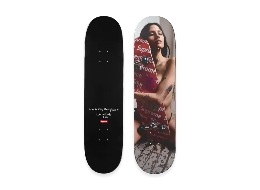 Supreme x Larry Clark Skateboard Supreme x Larry Clark Skateboard