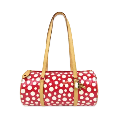 Louis Vuitton x Yayoi Kusama Papillon Monogram Vernis Dot Infinity "Rouge"