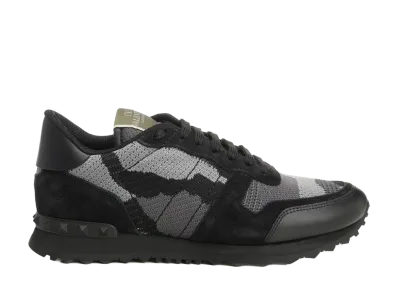 Valentino Garavani Rockrunner Sneakers "Black"