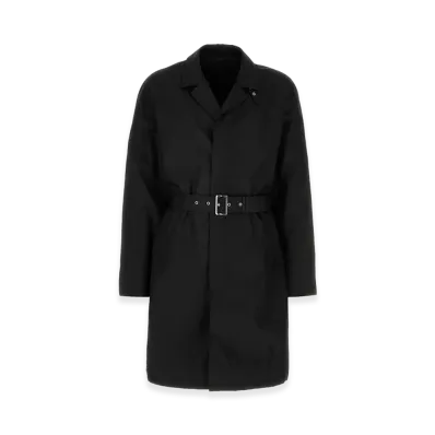 PRADA Re-Nylon Trench Coat "Black"