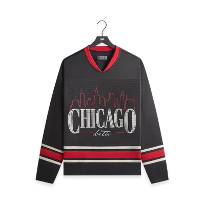 Kith Chicago Long Sleeve Malik Jersey "Black"