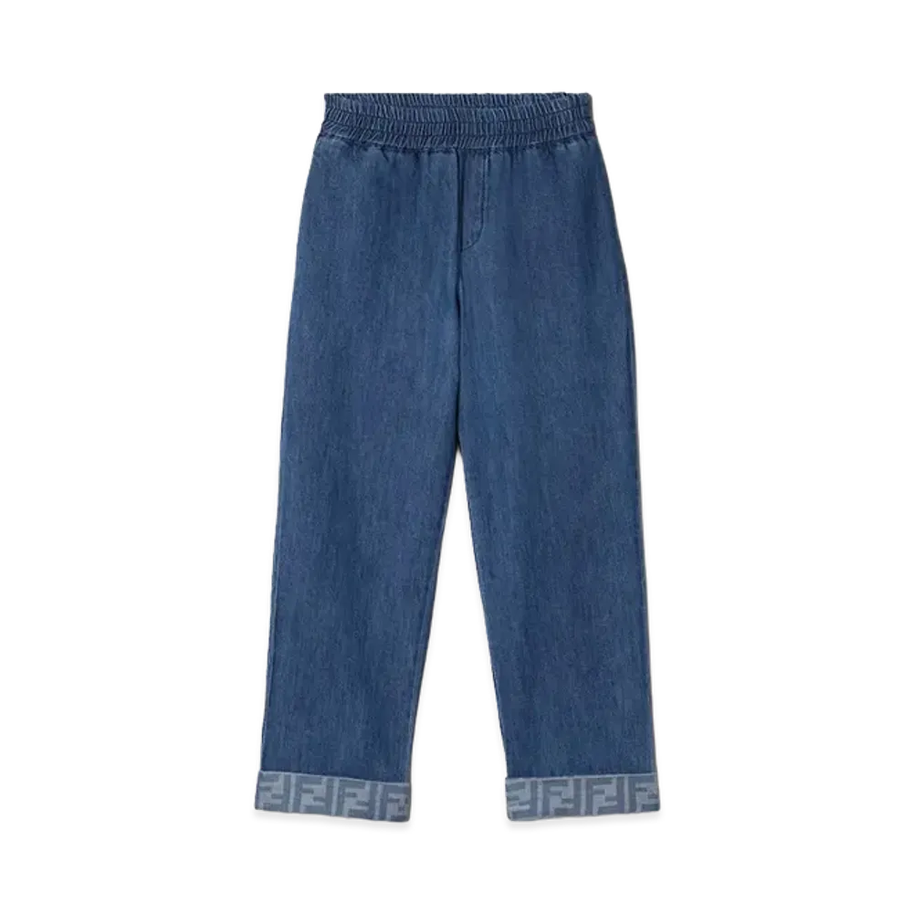 FENDI Kids Trousers "Blue"