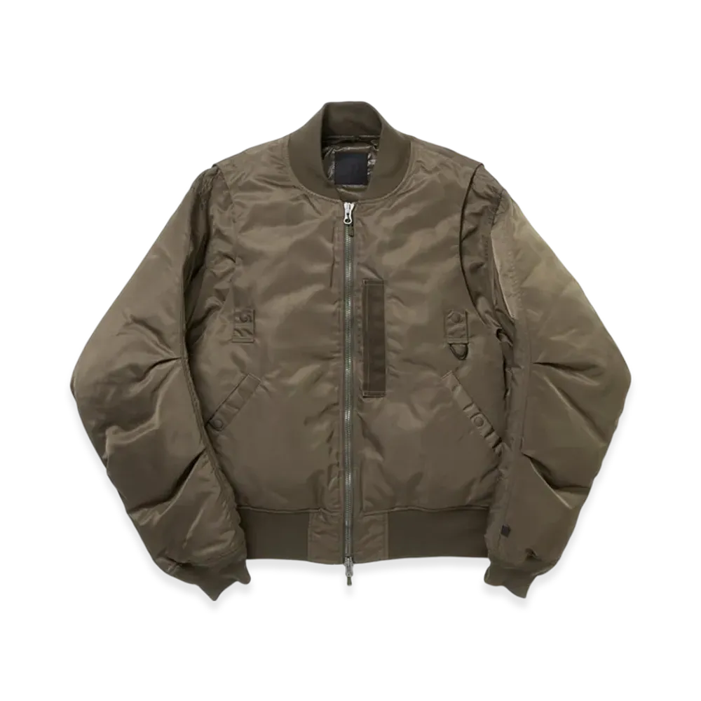 DAIWA PIER39 Tech 2Way Ma-1 Down Jacket "Brownkhaki"