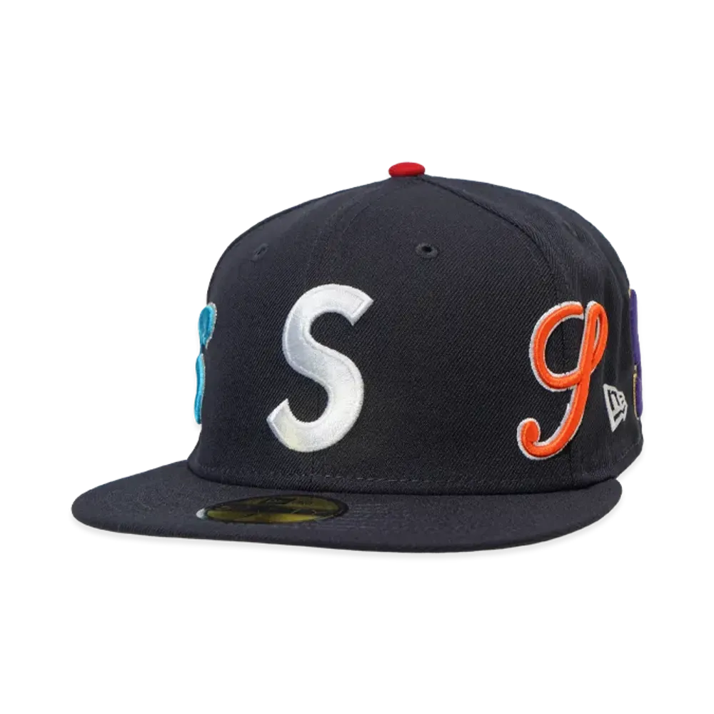 Supreme Multi S Logo New Era "Navy"