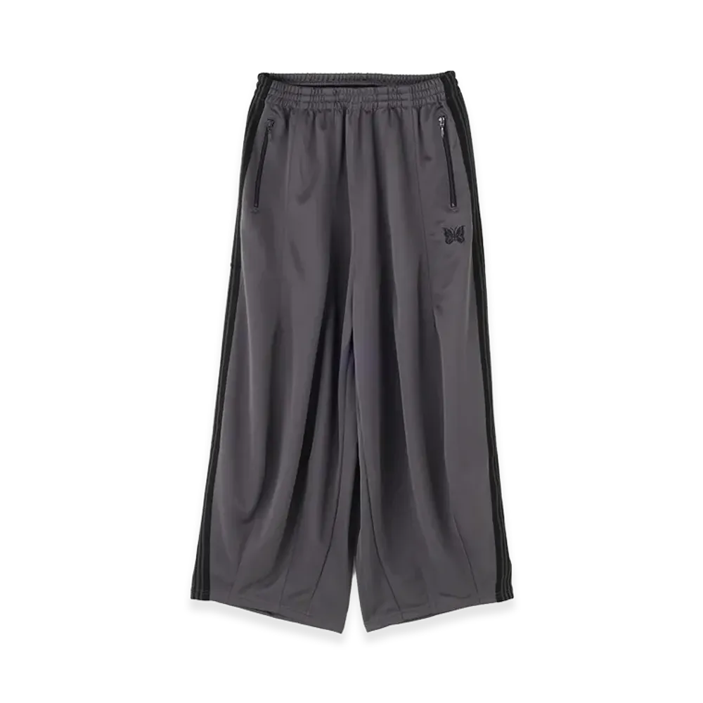 NEEDLES x BEAVER H.D. Track Pant - Poly Smooth "Charcoal"