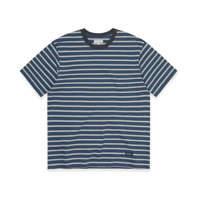 thisisneverthat Striped Tee "Navy"