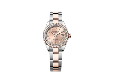 ROLEX Lady-Datejust 28mm Oystersteel & Everose Gold Diamond 279381RBR "Rose-colour"