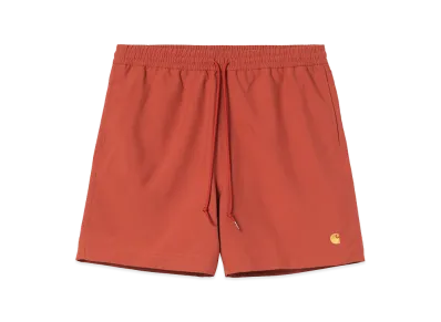 Carhartt WIP Chase Swim Trunks "Oxide Red/Gold"