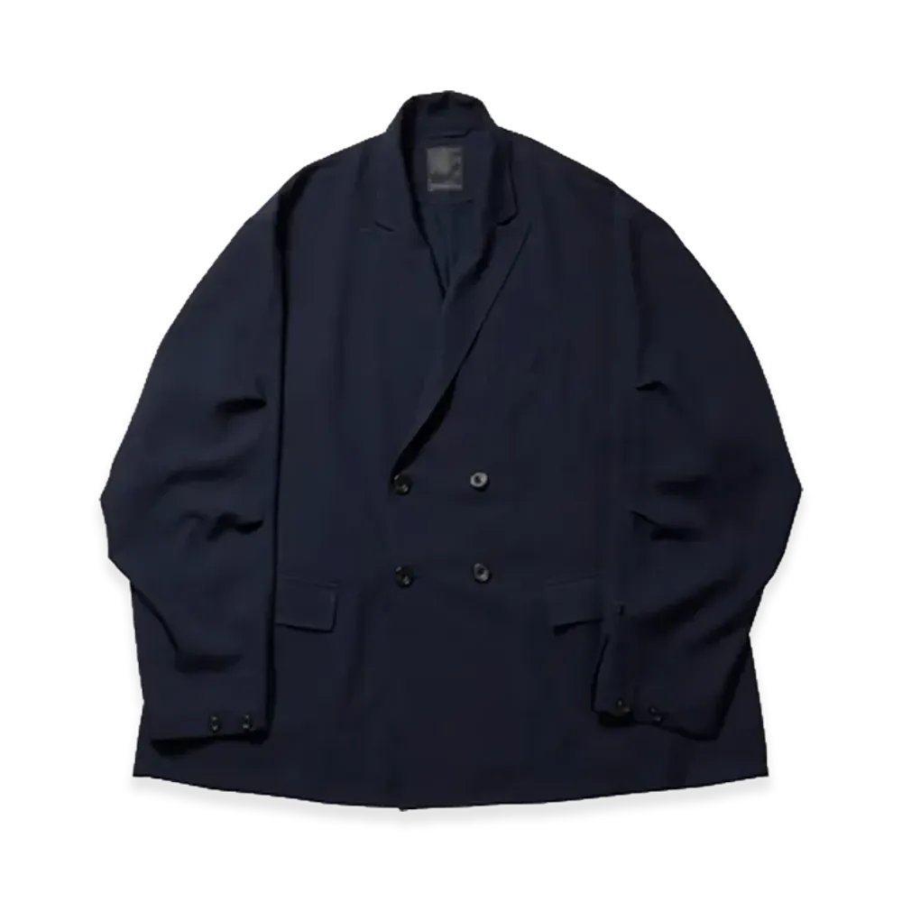 DAIWA PIER39 Tech Double-Breasted Jacket "Navy "