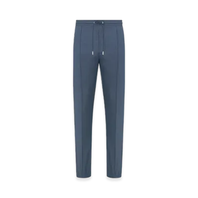 Dior Track Pants Textured Super 100s Wool "Blue Gray"