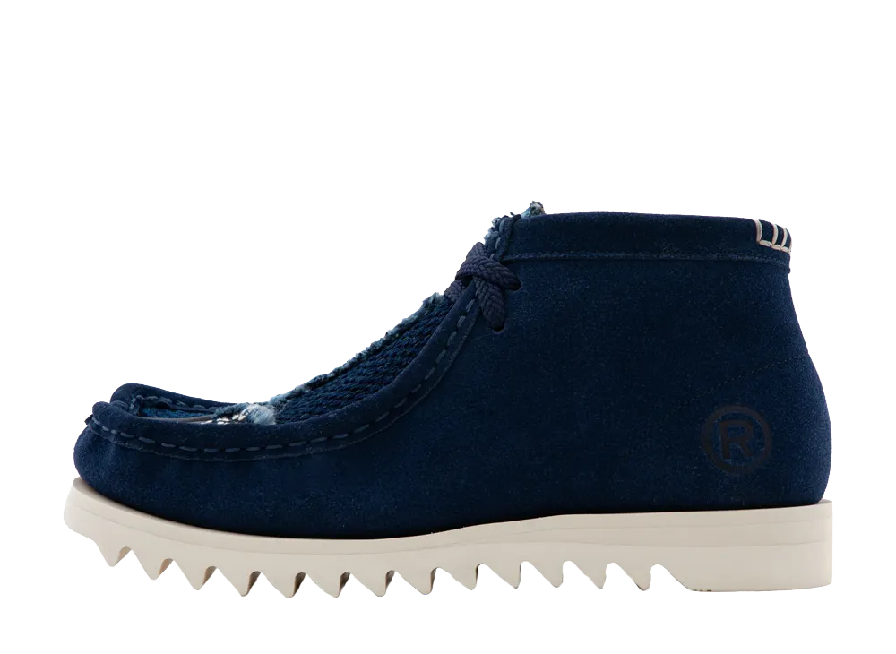 A BATHING APE MANHUNT TABI "Blue"