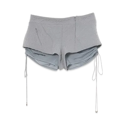 THEREDTHREAD G Tech Mesh Pants Mini "Gray"