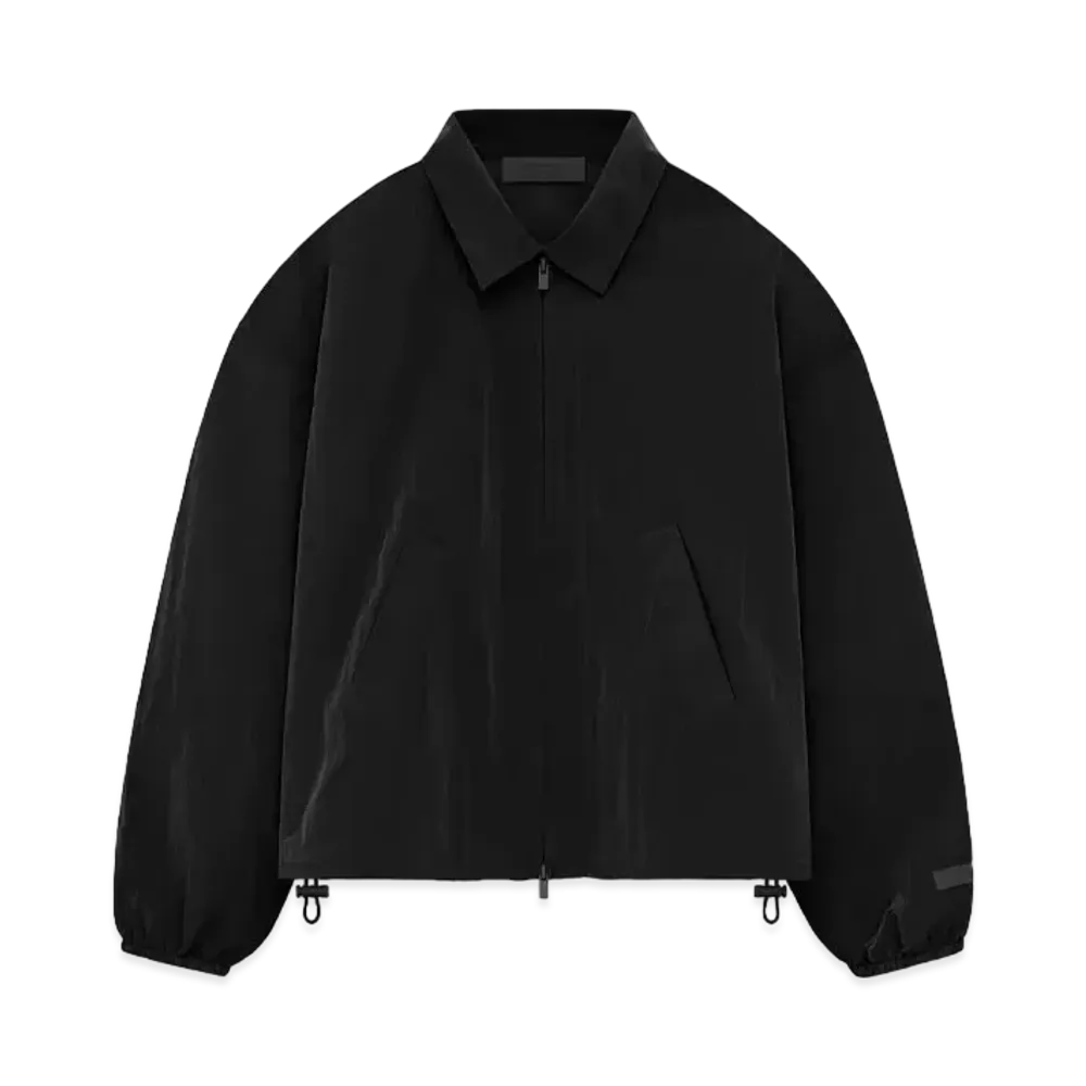 FEAR OF GOD ESSENTIALS Women's Shell Bomber "Jet Black"